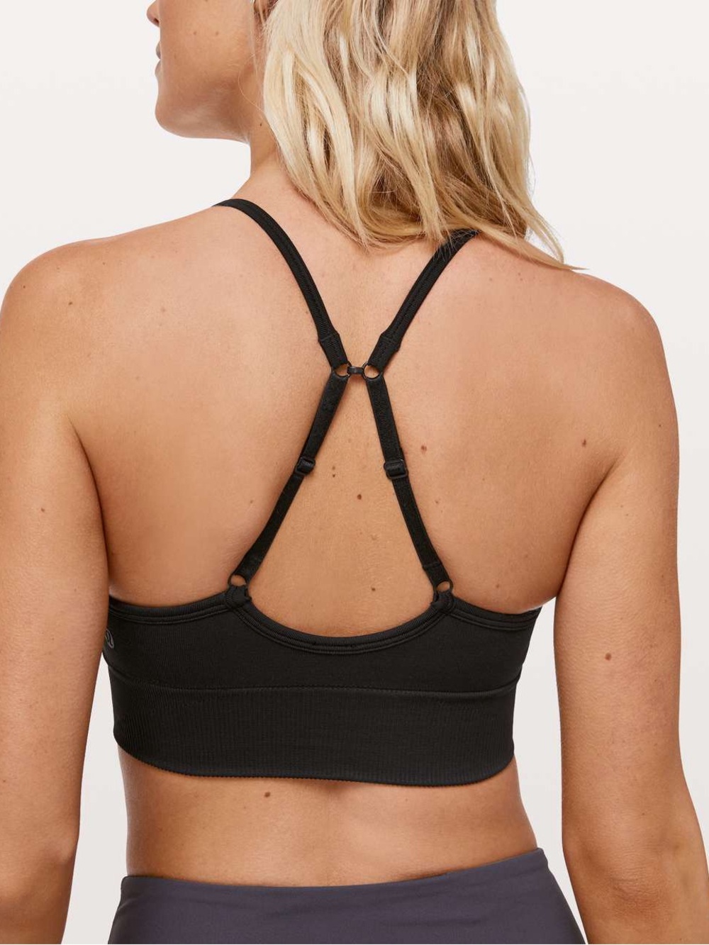 Lululemon Ebb to street sport bra black yoga activewear Pilates gym training 4